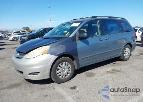 2007 Toyota Sienna Ce из США, поврежденный, VIN 5TDZK23C47S073916